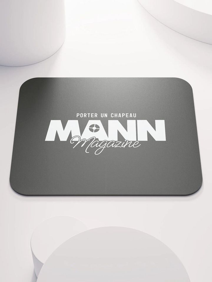 MANN Magazine Black Mousepad product image (1)