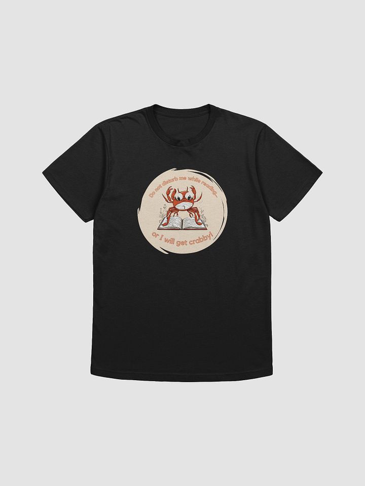Do Not Disturb Me While Reading Crab T-shirt product image (8)