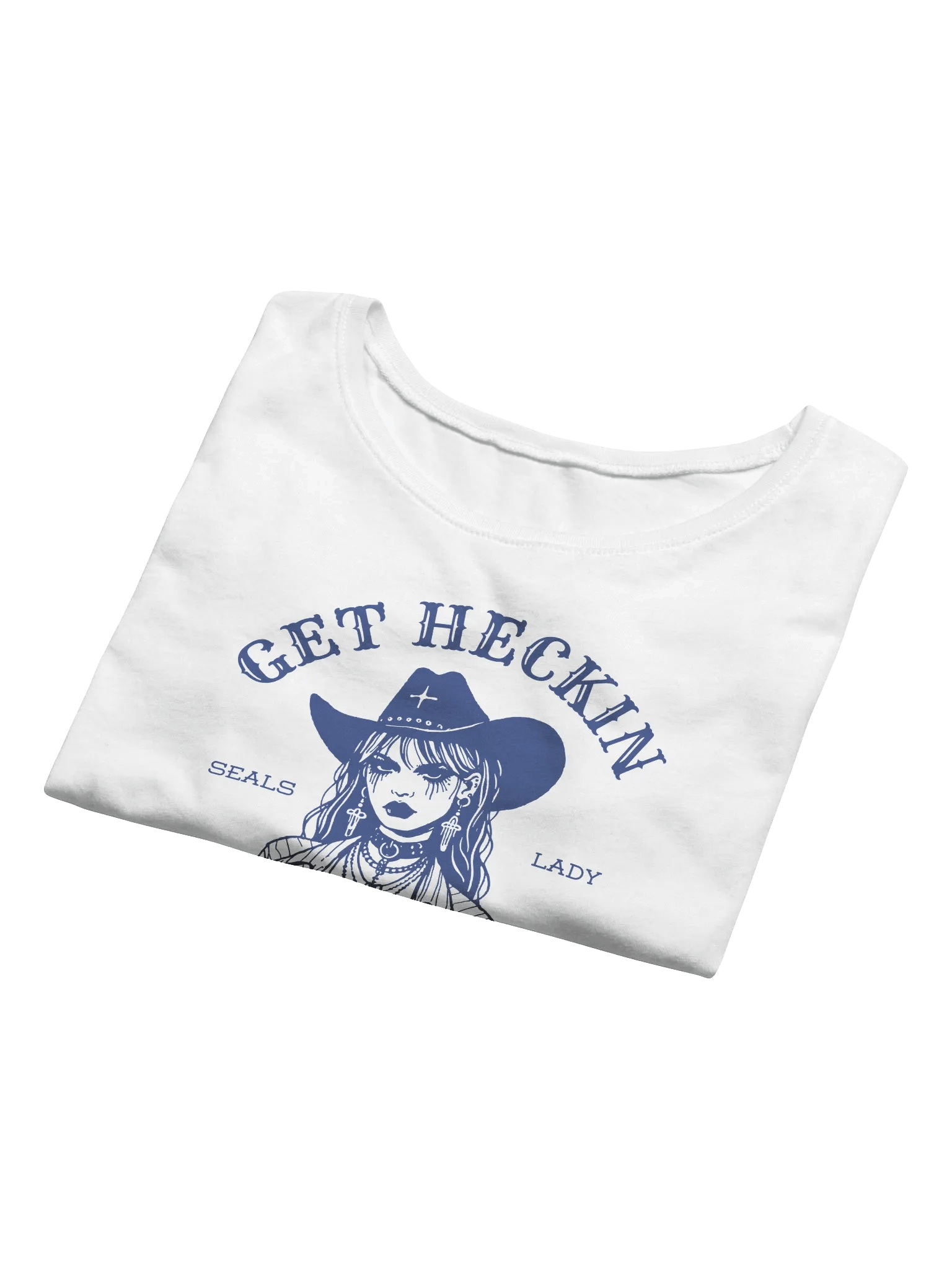 Heeee Yaw Crop Top - Blue product image (8)