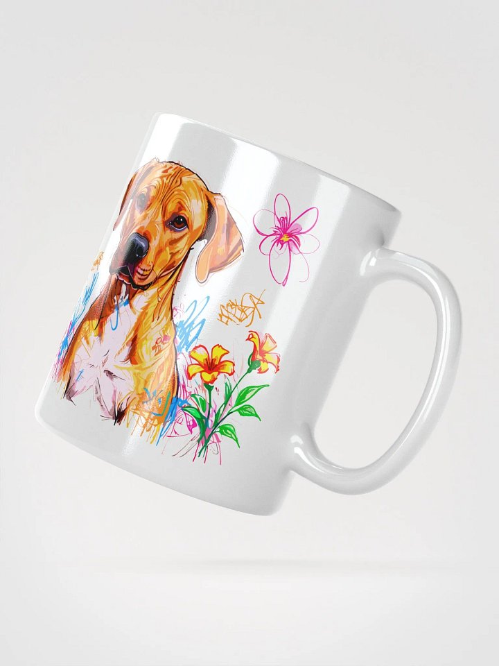 Scribbles Rhodesian Ridgeback 8 , Mug product image (4)
