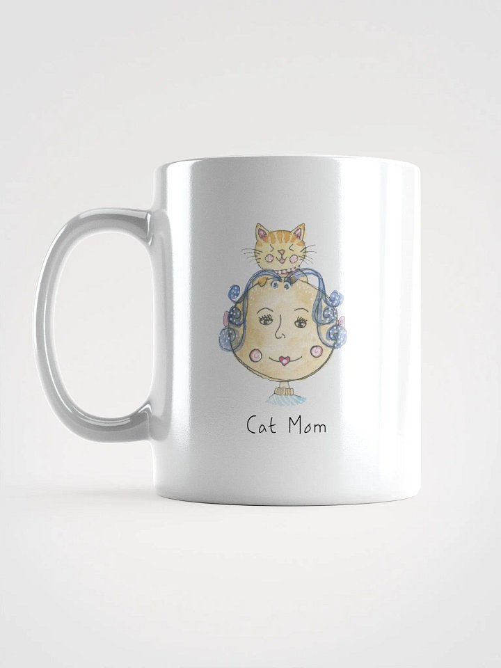Whimsical Cat Mom Mug product image (1)