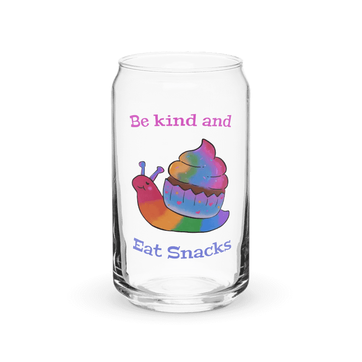 Rainbow Cupcake Snail Glass Tumblr product image (2)