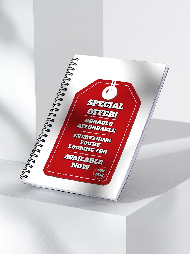 Special Offer! Durable, Affordable, DM ME! Spiral Notebook product image (2)