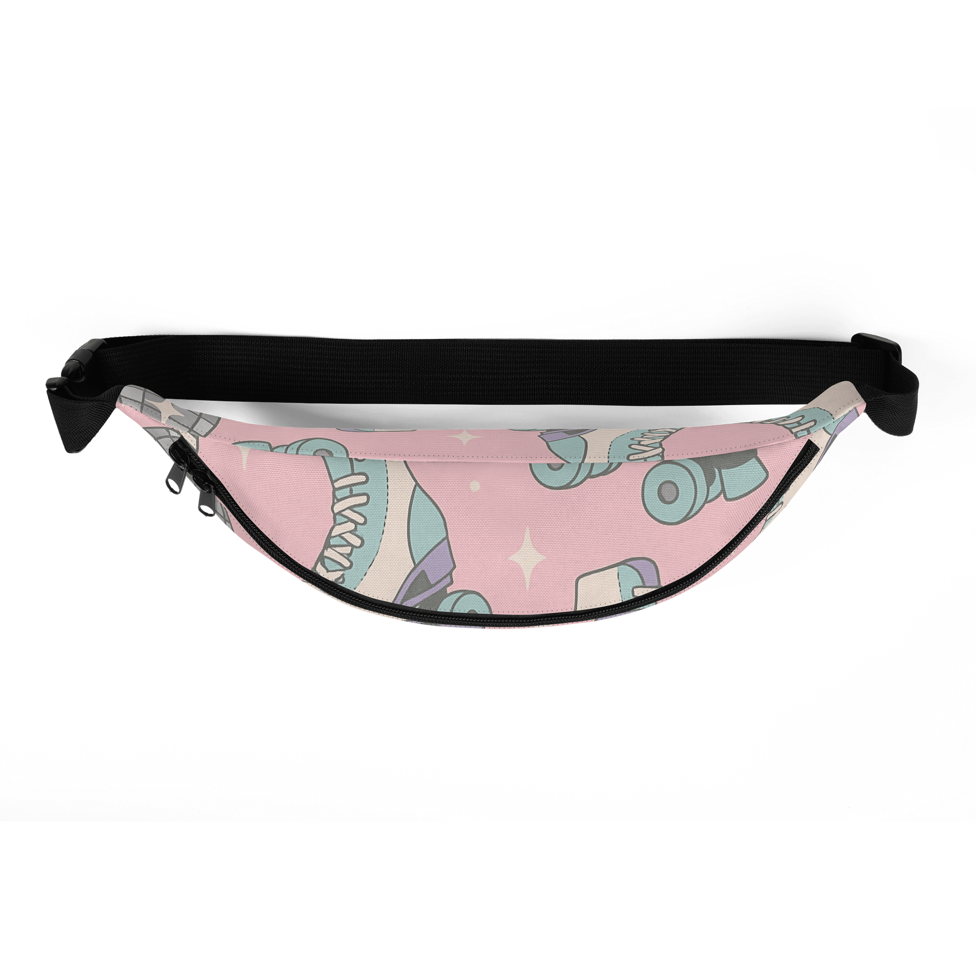 1970's Disco Roller Rink Pastel Pink Fanny Pack (Waist Bag) product image (5)