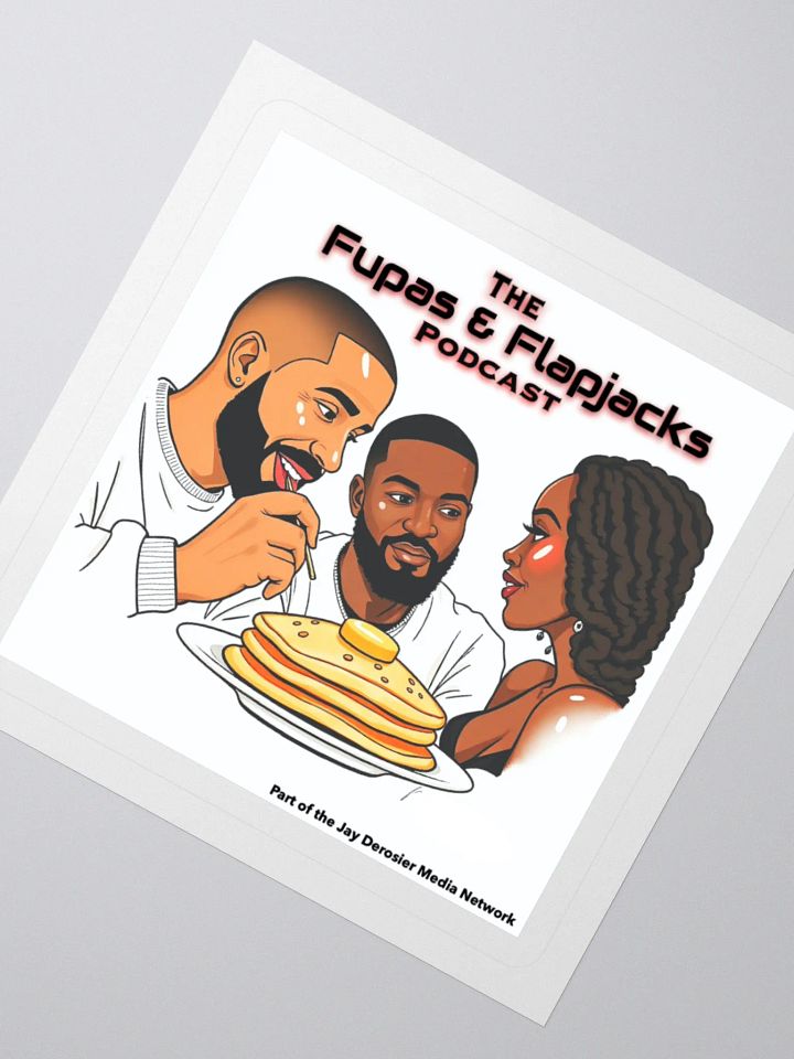 Fupas And Flapjacks Podcast Sticker product image (4)
