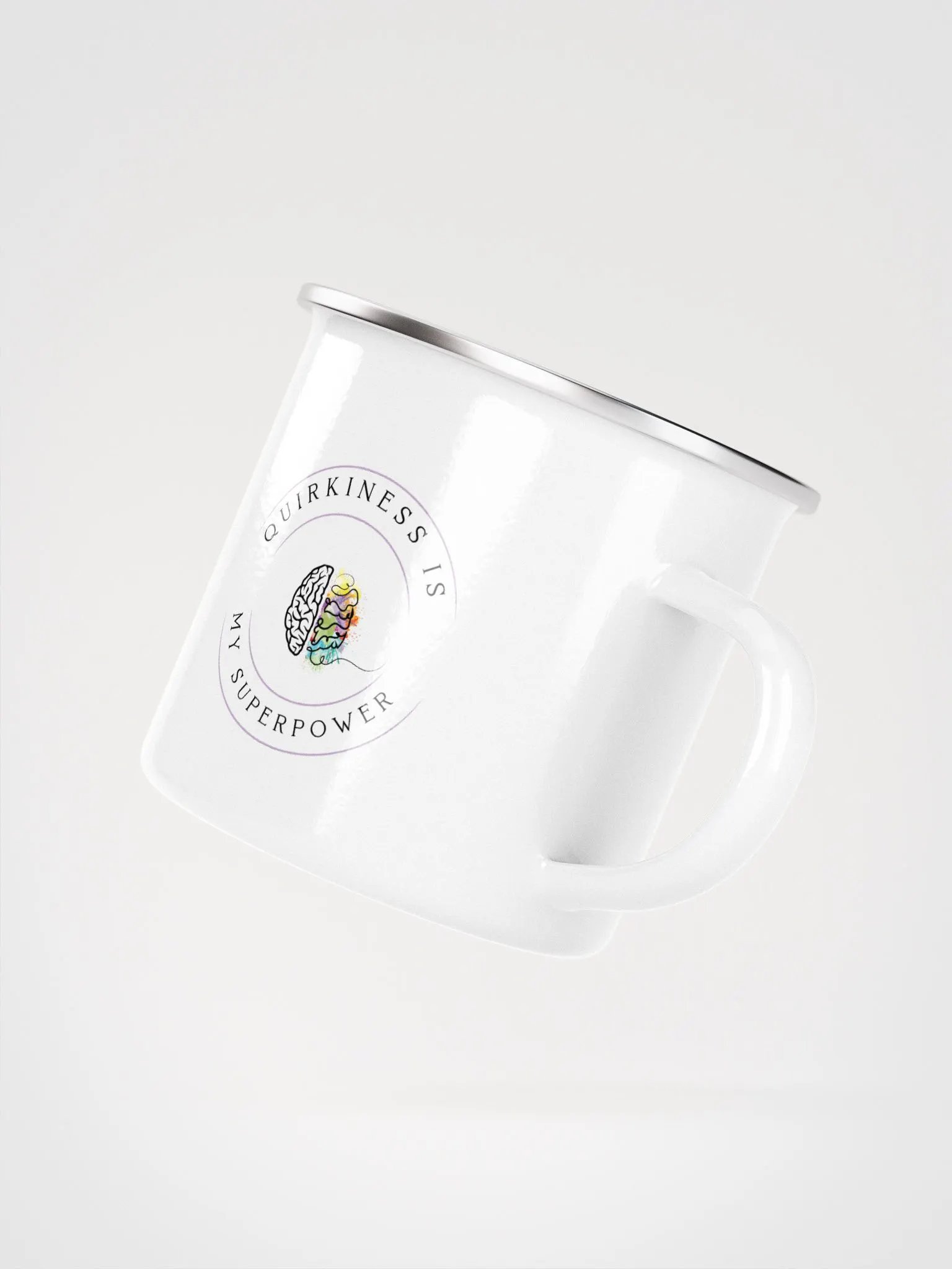 Enamel Mug - Quirkiness is my Superpower product image (3)