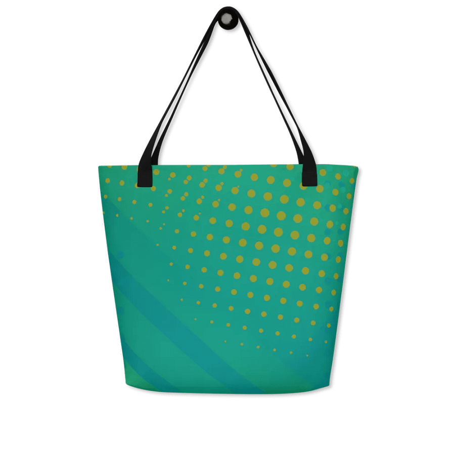 Vibrant Plaid Dreams Tote Bag for moms friends art students product image (4)