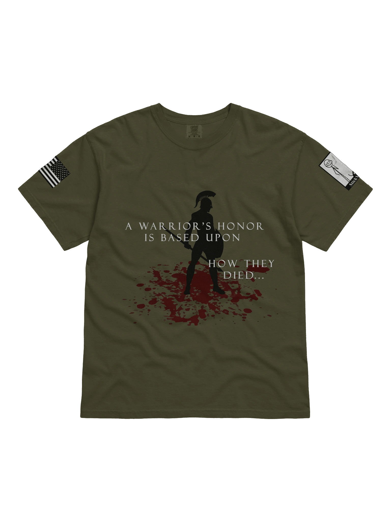 Warrior Honor Veteran Honor TShirt product image (1)