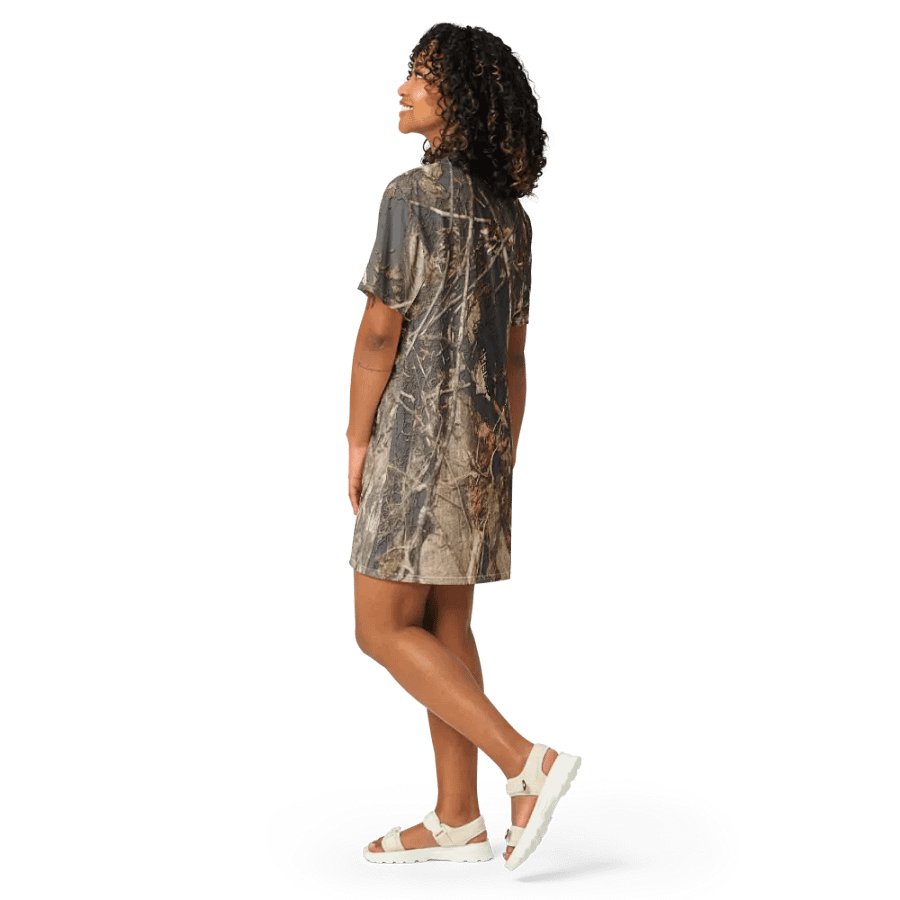 T-Shirt Dress - Dead Split - It Happennnns Camo product image (11)