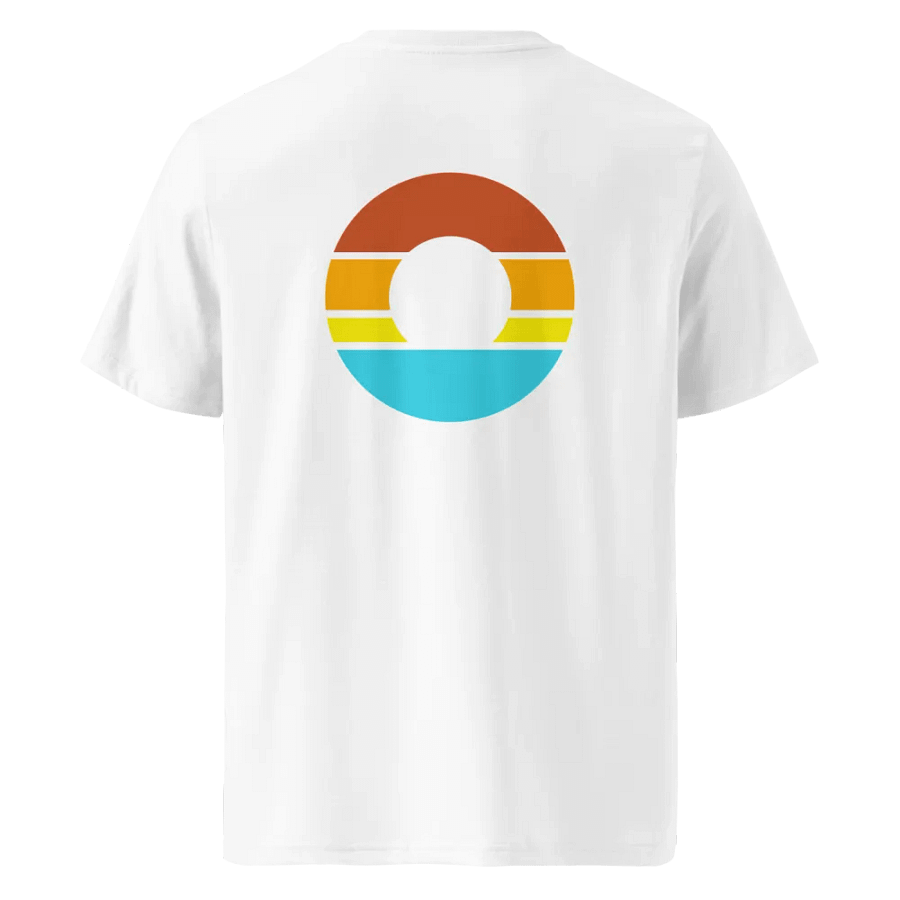 Classic White Sunset Logo T product image (1)