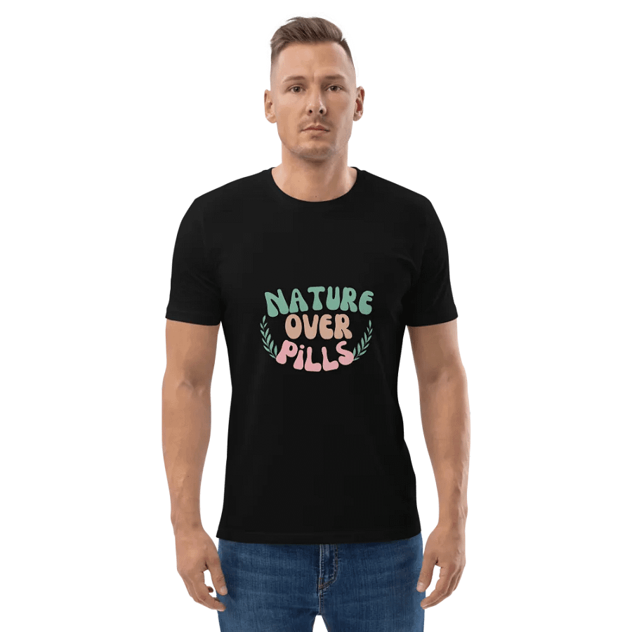Nature Over Pills Organic Tee product image (2)