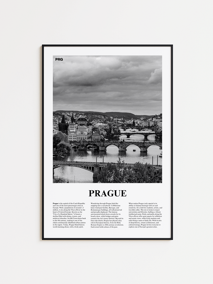 Prague 04 Newspaper Poster product image (1)