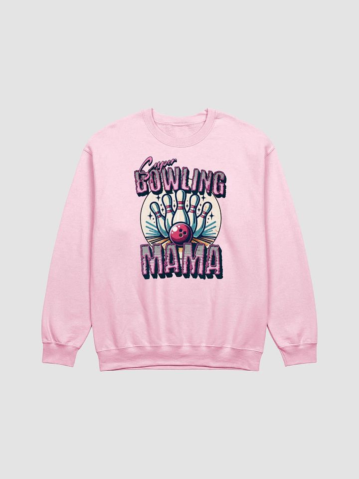 Super Bowling Mama Cozy Classic Crewneck Sweatshirt product image (7)