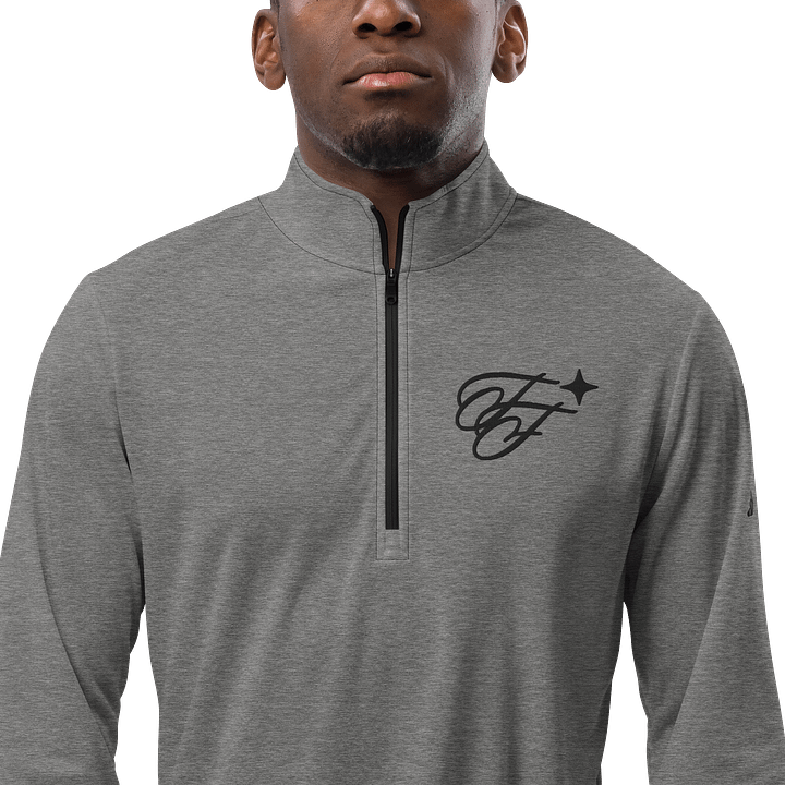 F&F x ADIDAS (BLK) Lightweight Quarter-Zip Pullover product image (1)