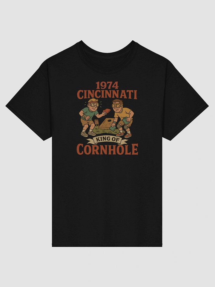 Retro Ringers – Vintage Cornhole Champs Tee product image (1)