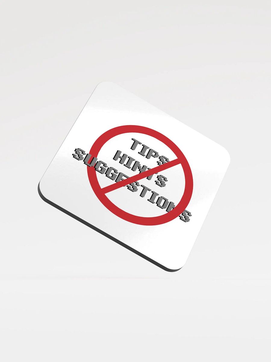 No Hints Coaster product image (1)