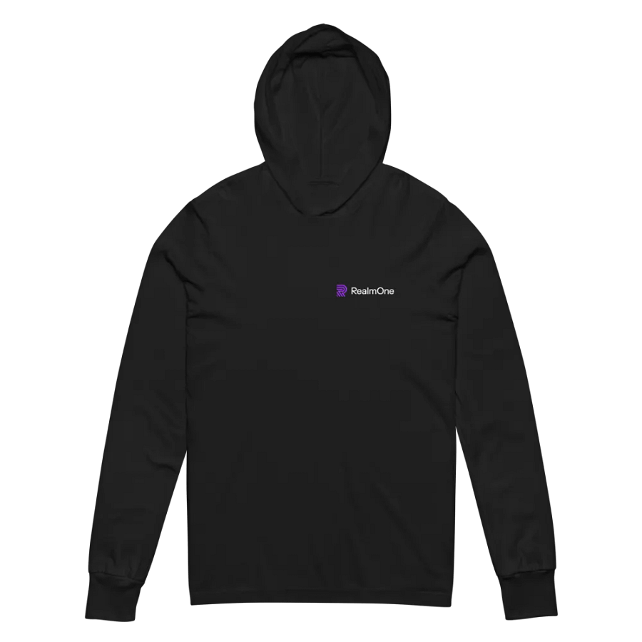 RO Bella + Canvas Long Sleeve Hooded Tee (BACK TAGLINE) product image (3)