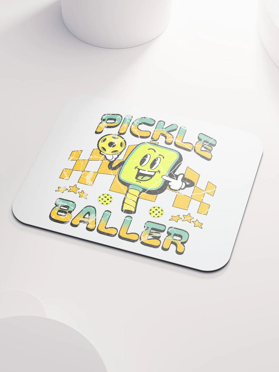 Pickle Baller Pickleball Fun Mouse Pad product image (3)