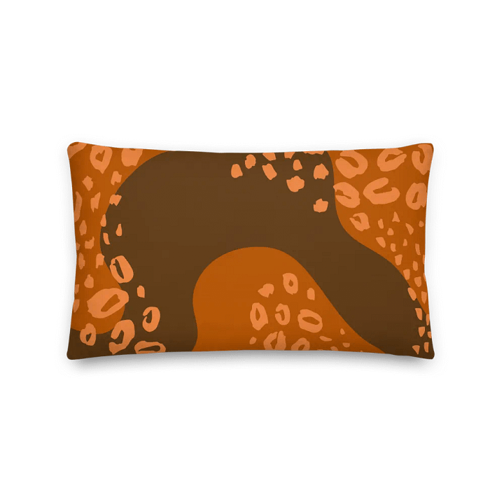 Orange Camo Chic Premium Pillow product image (1)