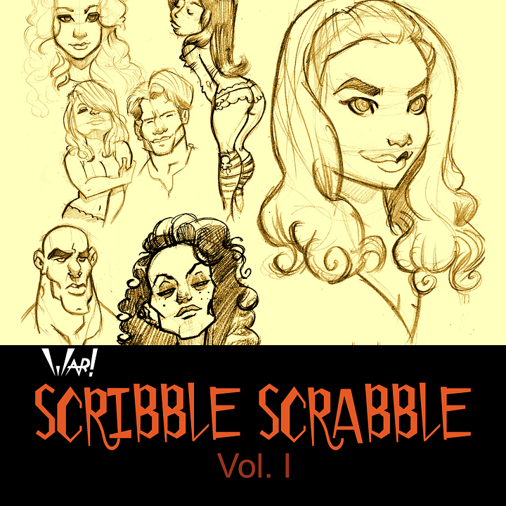 Scribble Scrabble Volume 1 - Collection of Sketches product image (1)