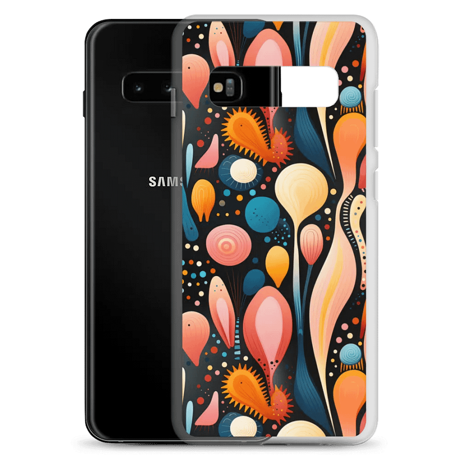 Cosmic Bloom Clear Samsung® Case product image (8)