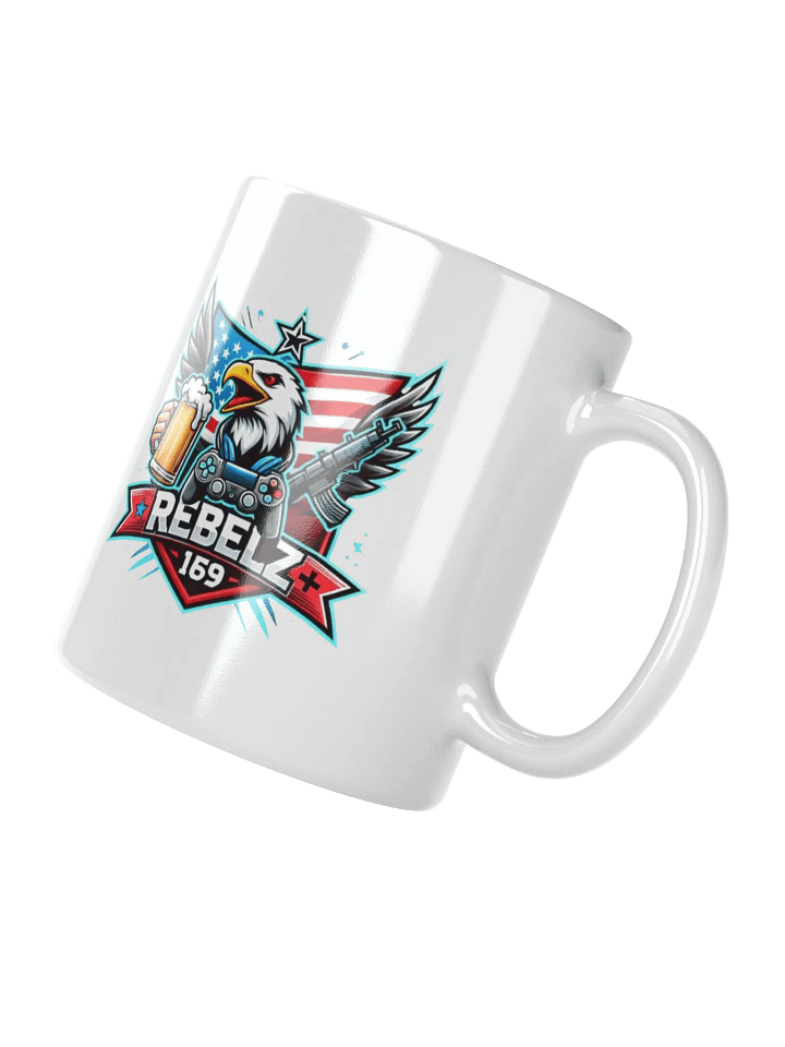 Rebelz169 Distressed Logo Mug product image (5)