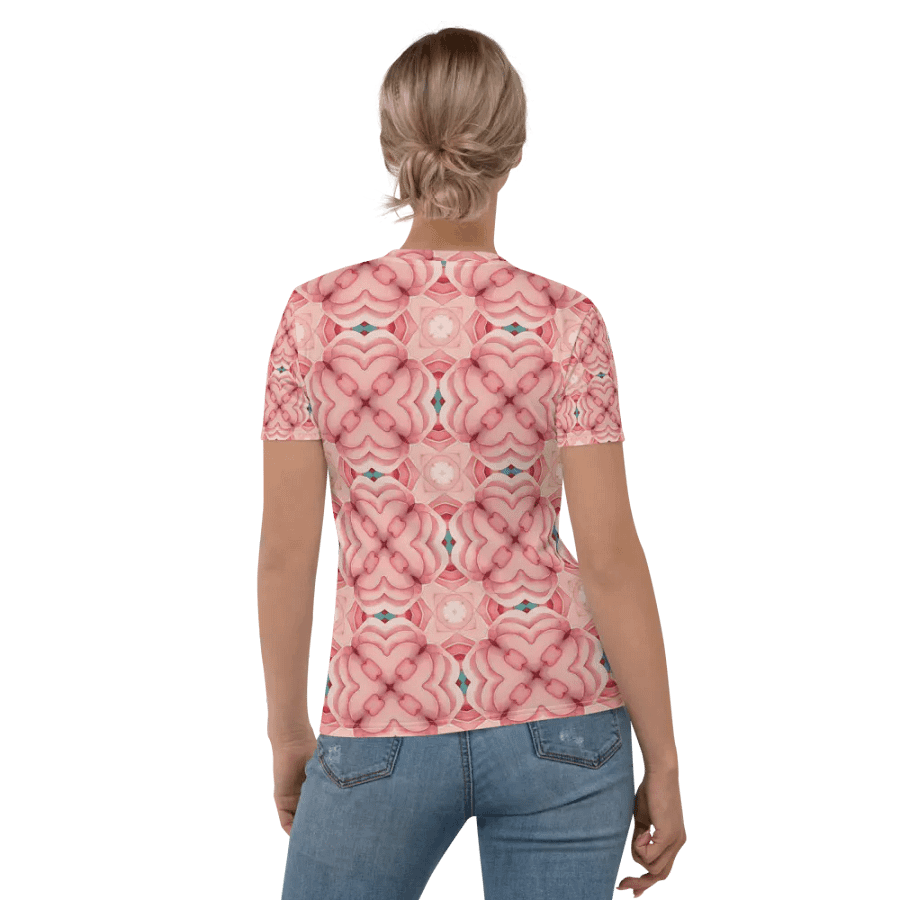 Pink Floral Fantasy Women's Tee product image (1)