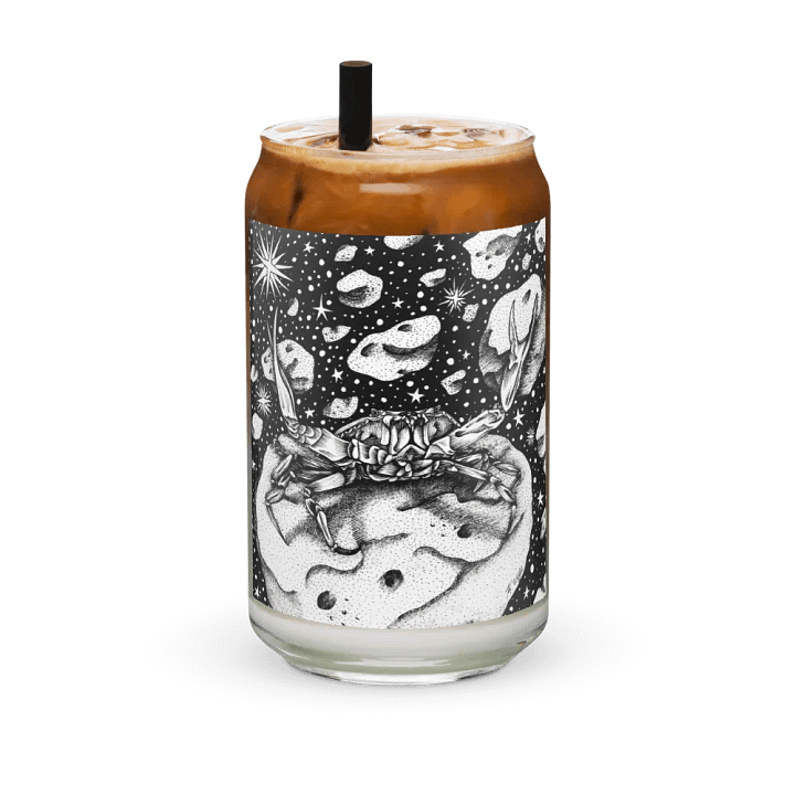 Cancer Zodiac Can-Shaped Glass product image (2)