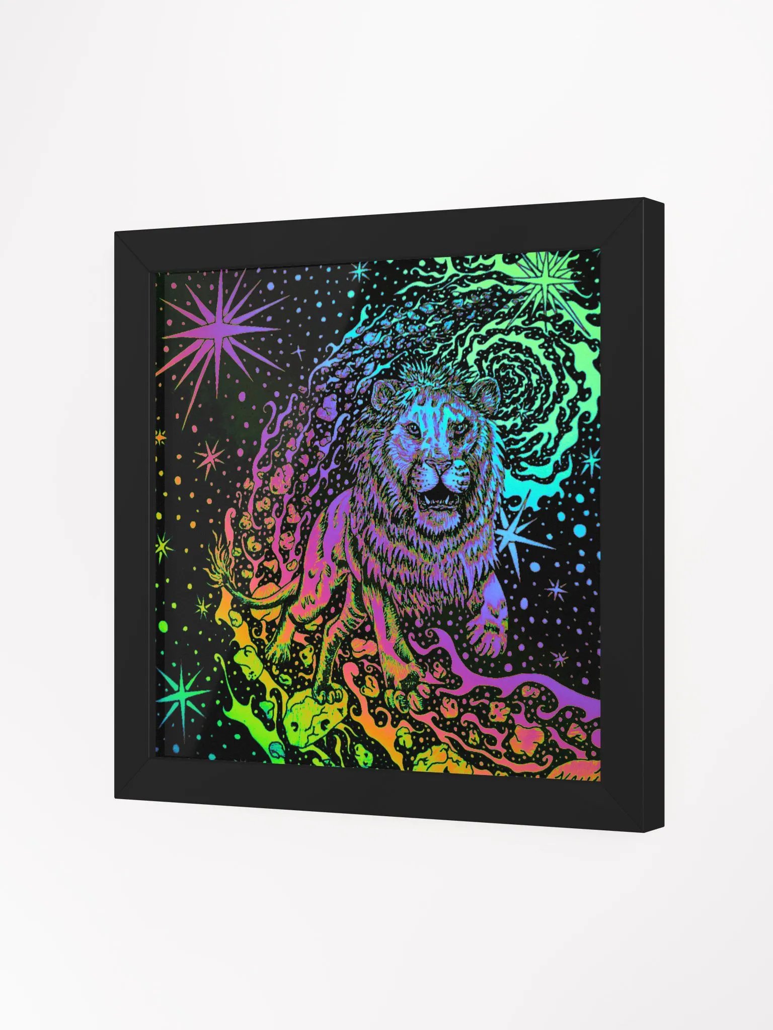 Limited Edition Leo Zodiac Framed Matte Poster product image (6)