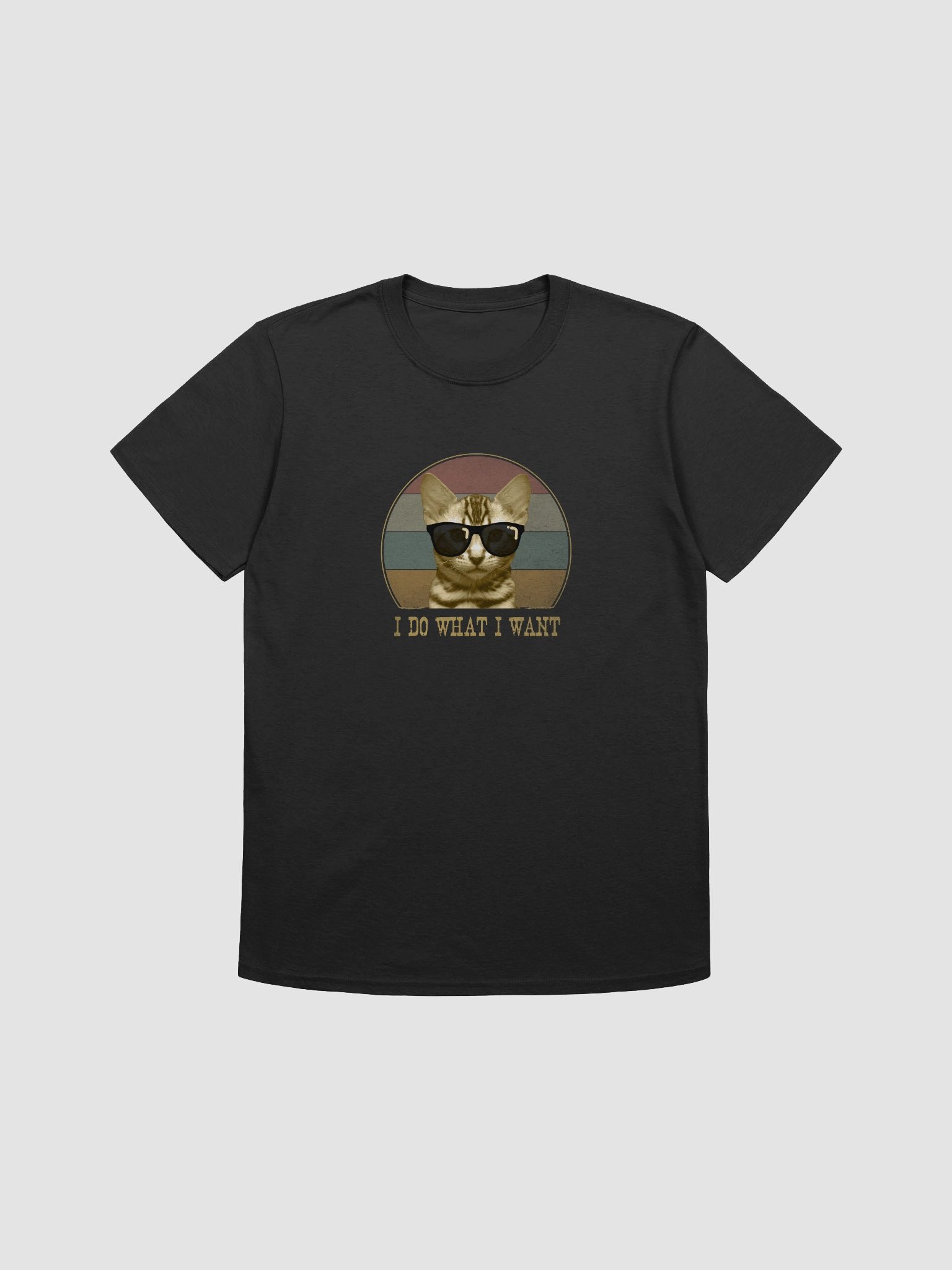 Cat: I do what I want - Softstyle * product image (2)