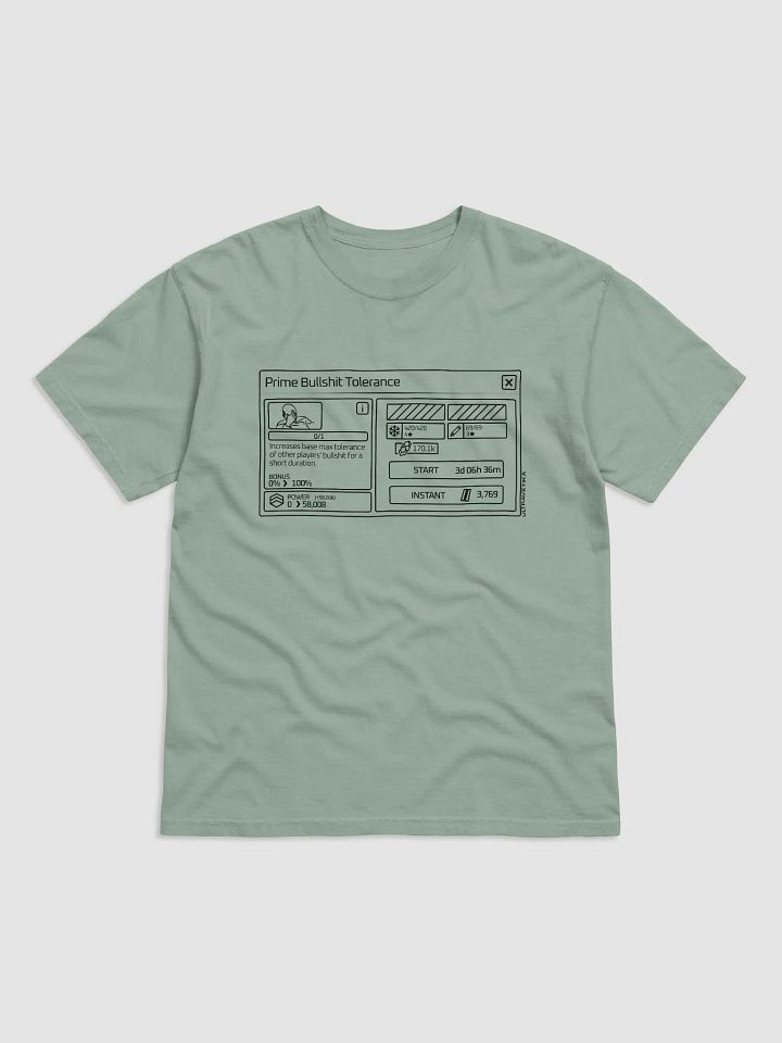 Prime Bullshit Tolerance (Black) product image (7)