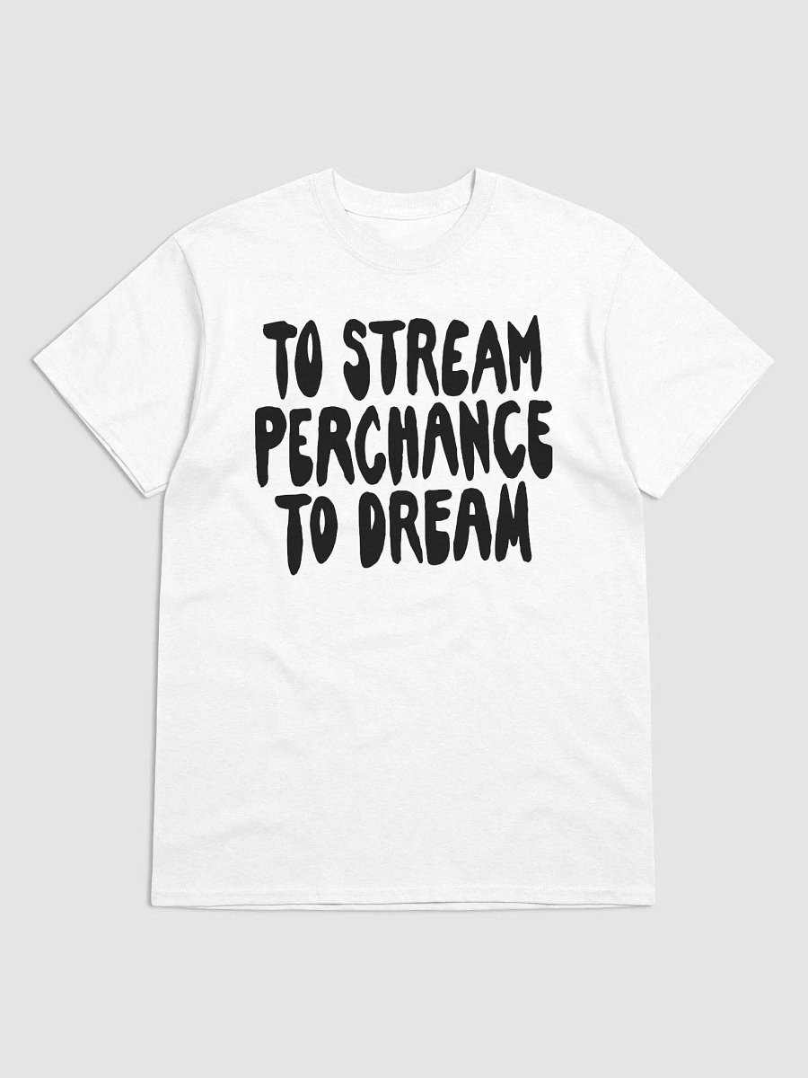 STREAM white t-shirt product image (3)