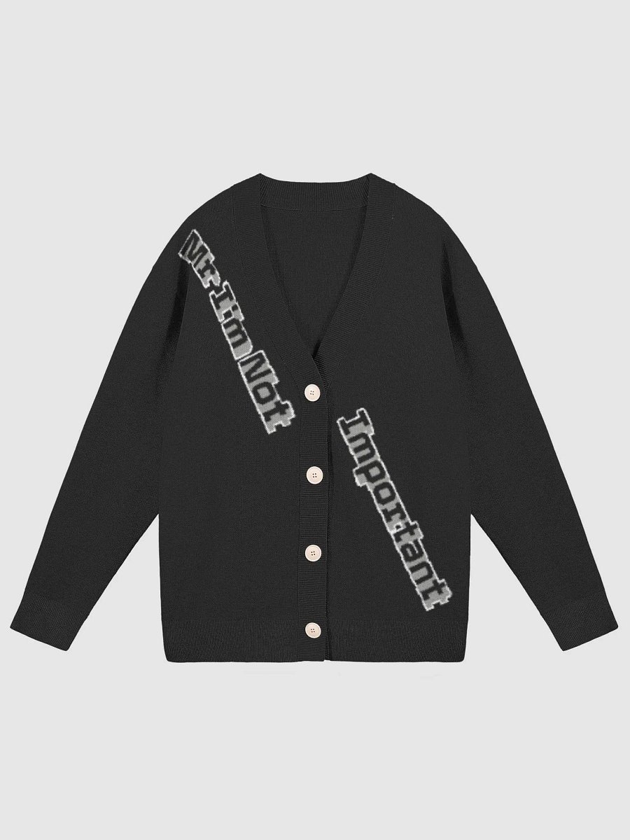 Cardigan Without Pocket - Knitted - Mr I'm Not Important product image (1)