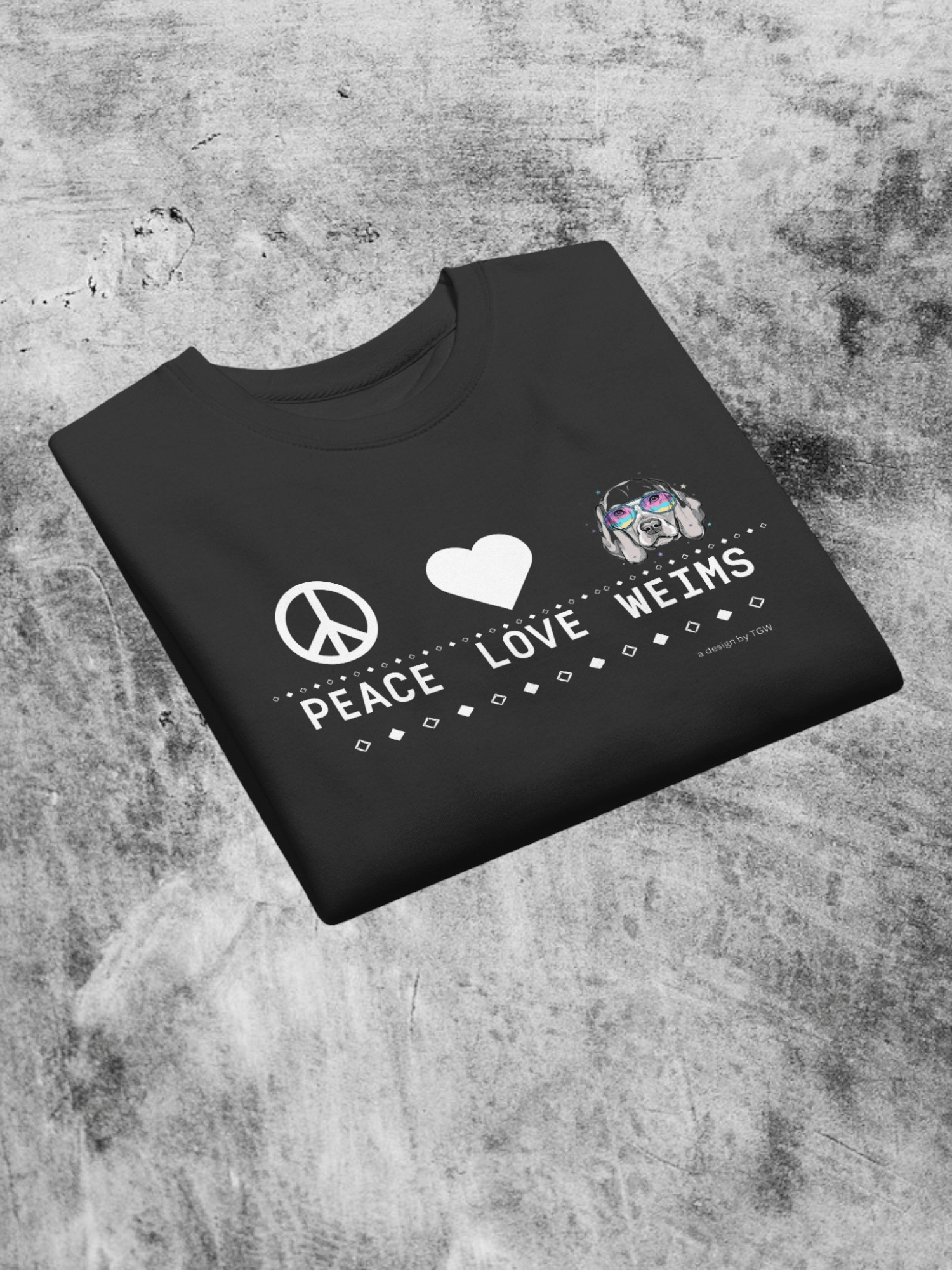 Peace Love Weims - Cotton Heritage Premium Sweatshirt product image (9)