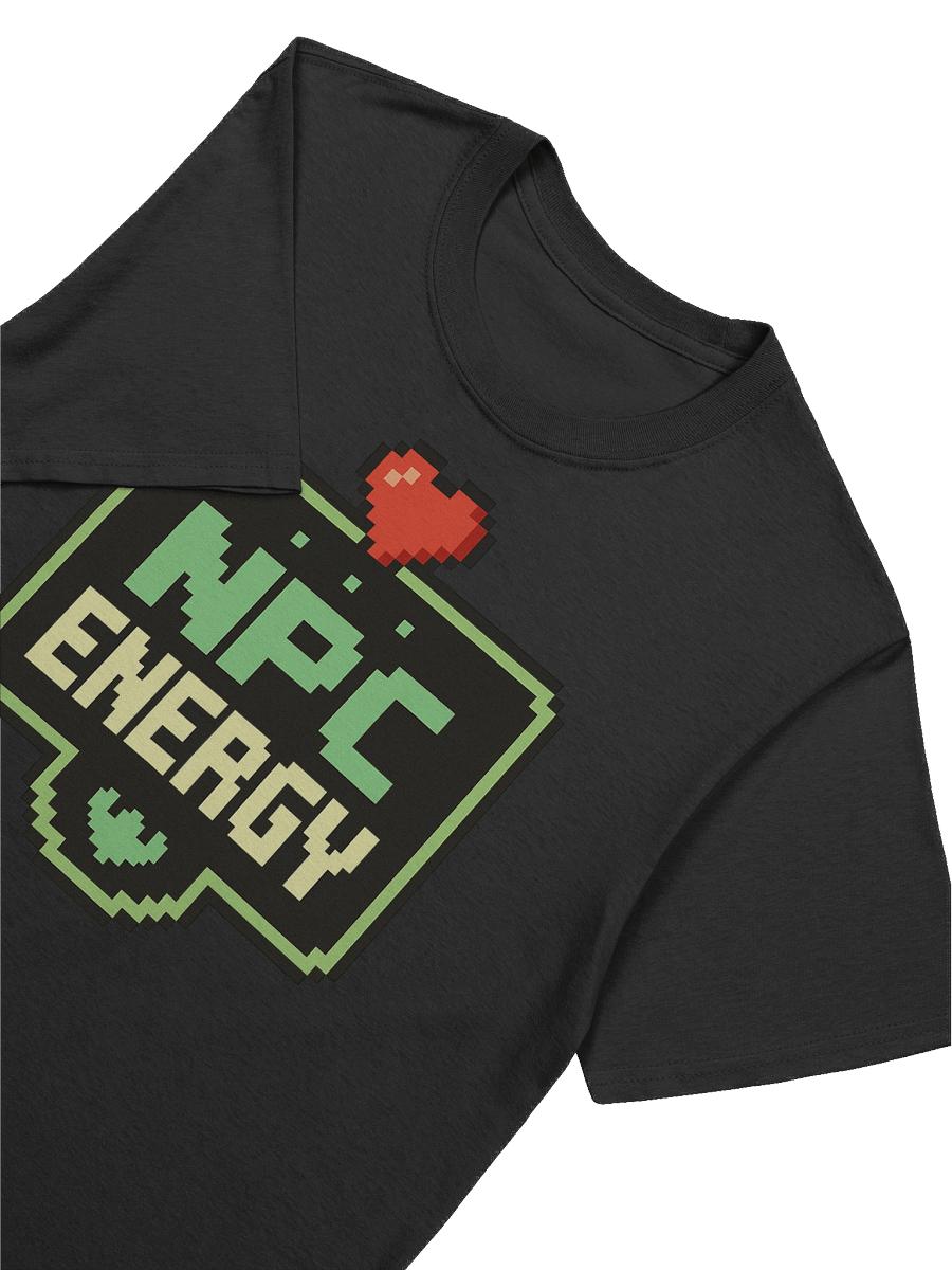 NPC Energy – Retro Pixel Gamer Meme Tee product image (7)