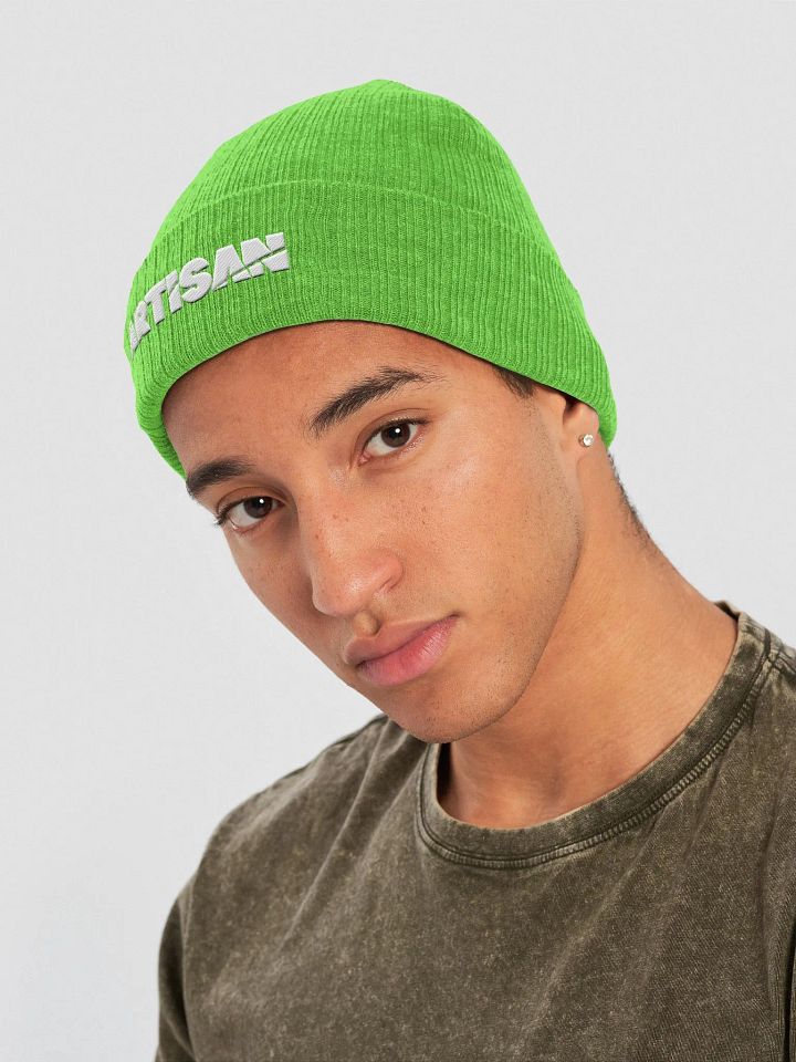 Artisan Logo Ribbed Knit Beanie product image (1)