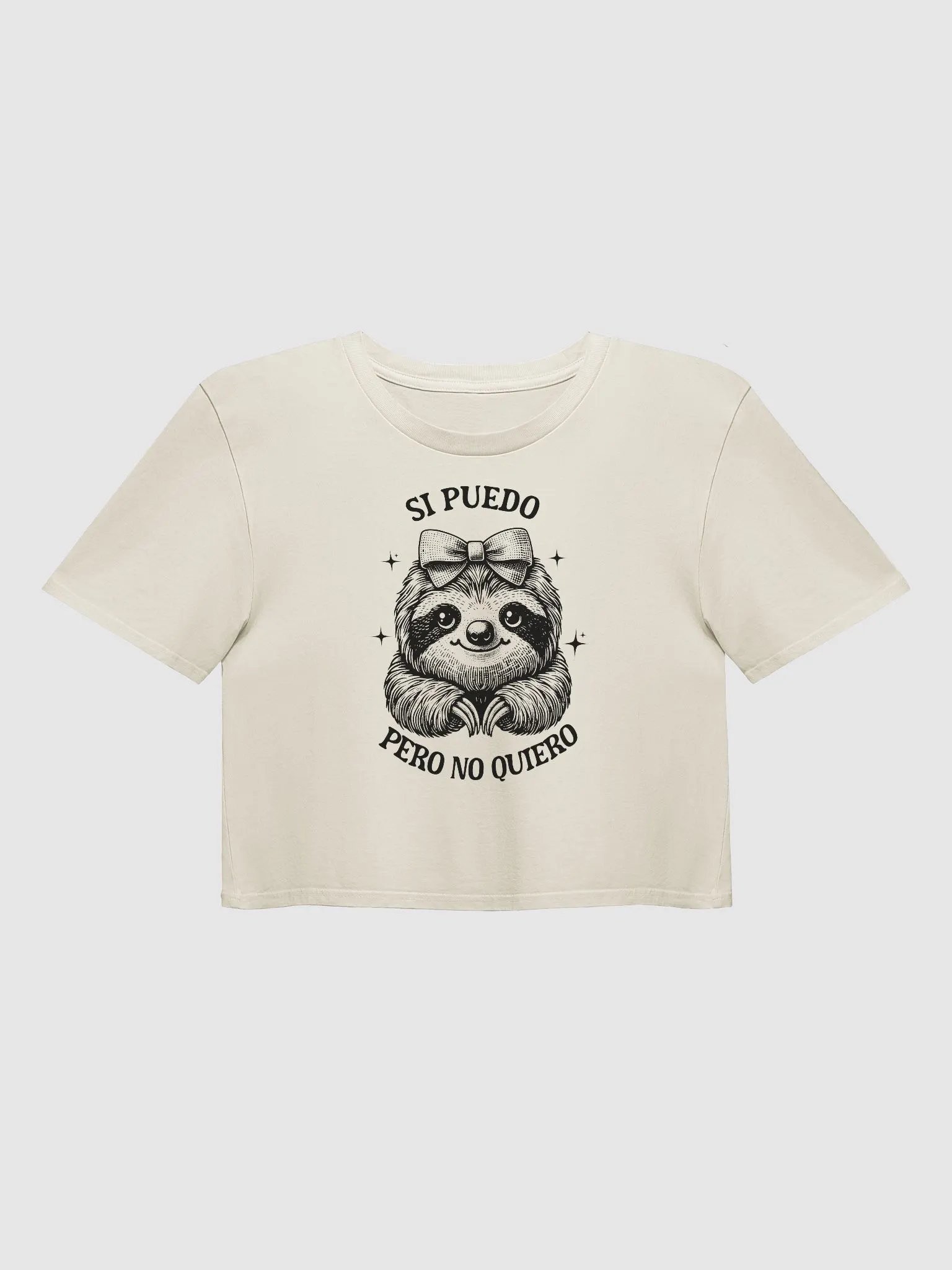 Si Puedo, Pero No Quiero Crop Top product image (1)
