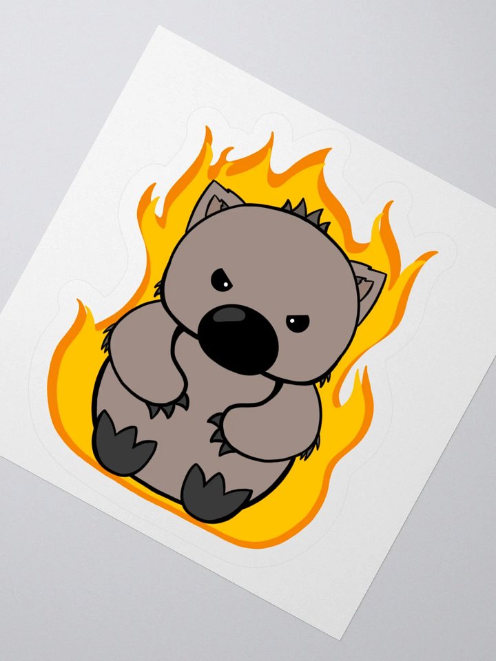 Angry Boi Wombat Sticker product image (2)