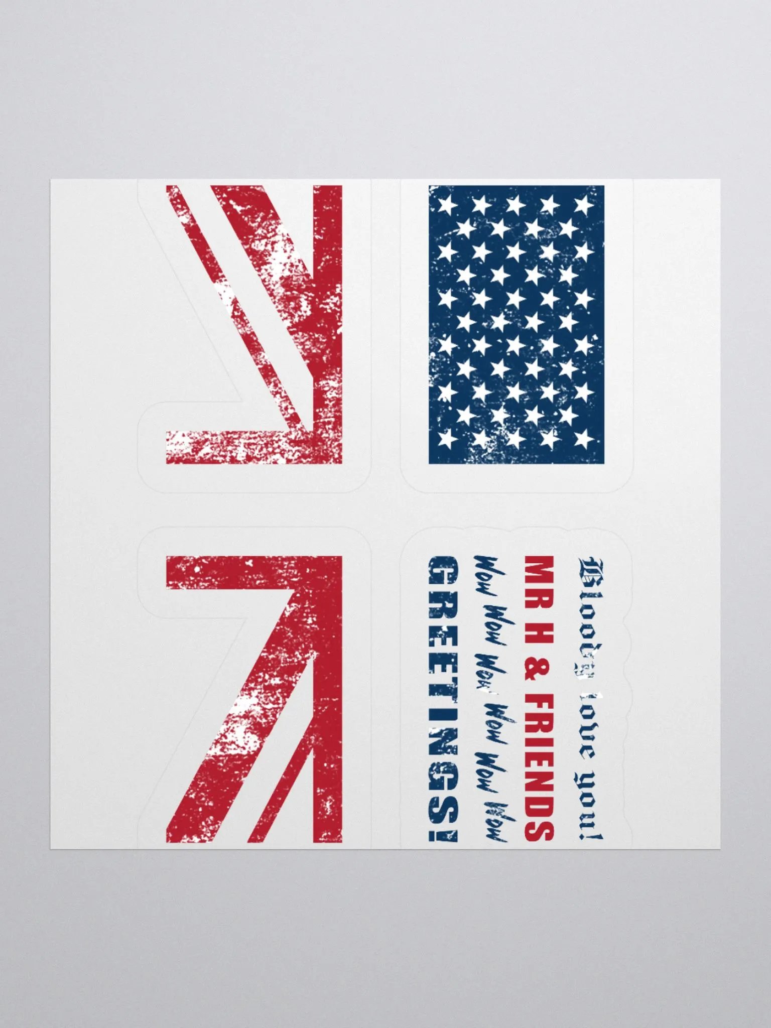 Hybrid Flag Stickers product image (1)