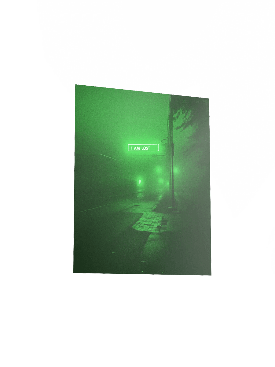 "I am lost" Matte Poster product image (15)