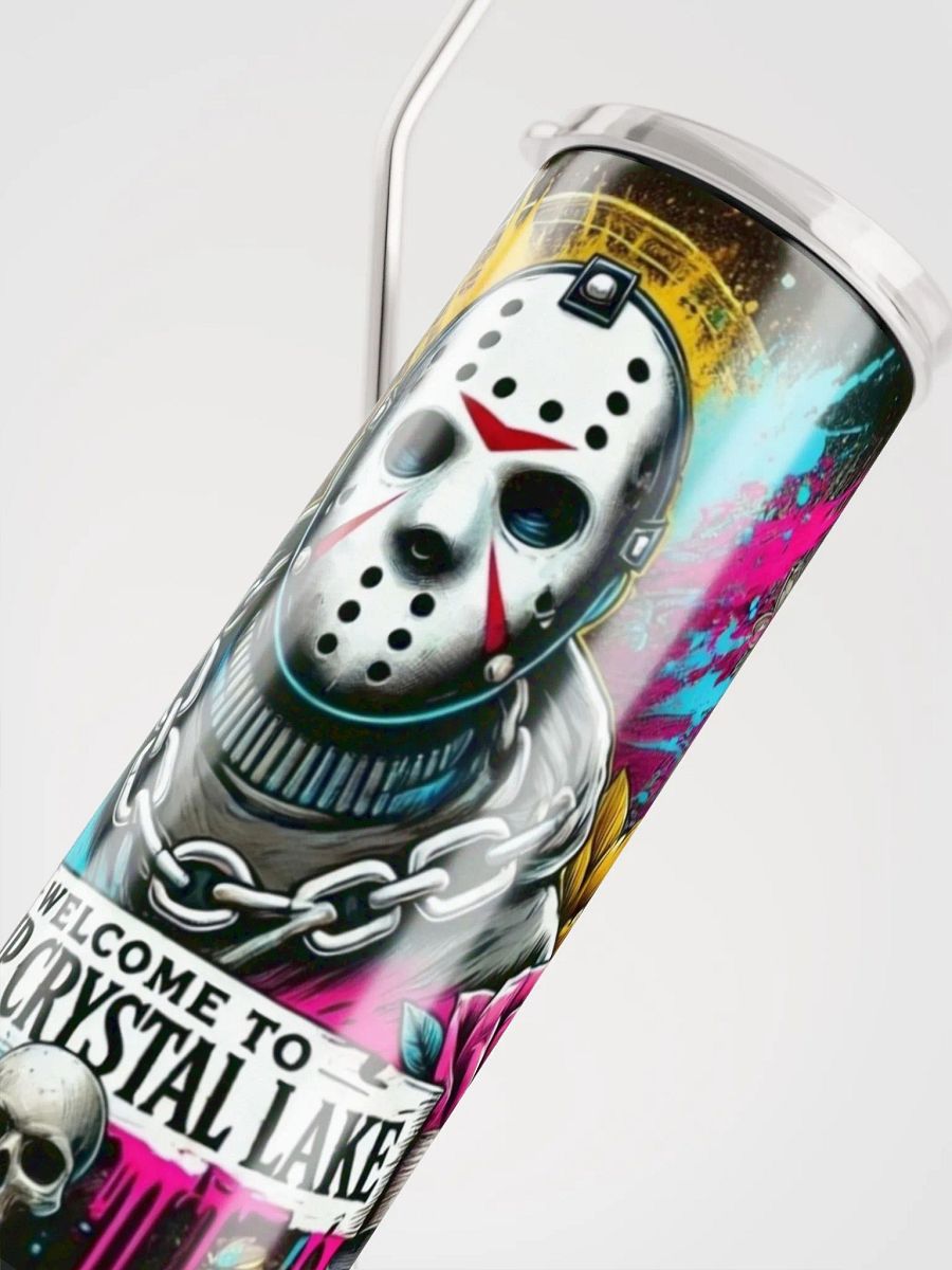 Michael Myers - Halloween Movie - Camp Crystal Lake Stainless Steel Tumbler product image (5)