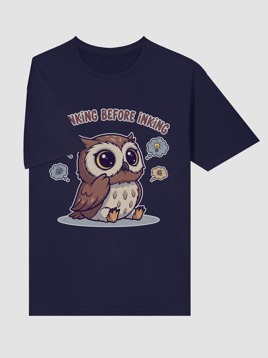 Overthinking Owl Unisex T-Shirt product image (19)