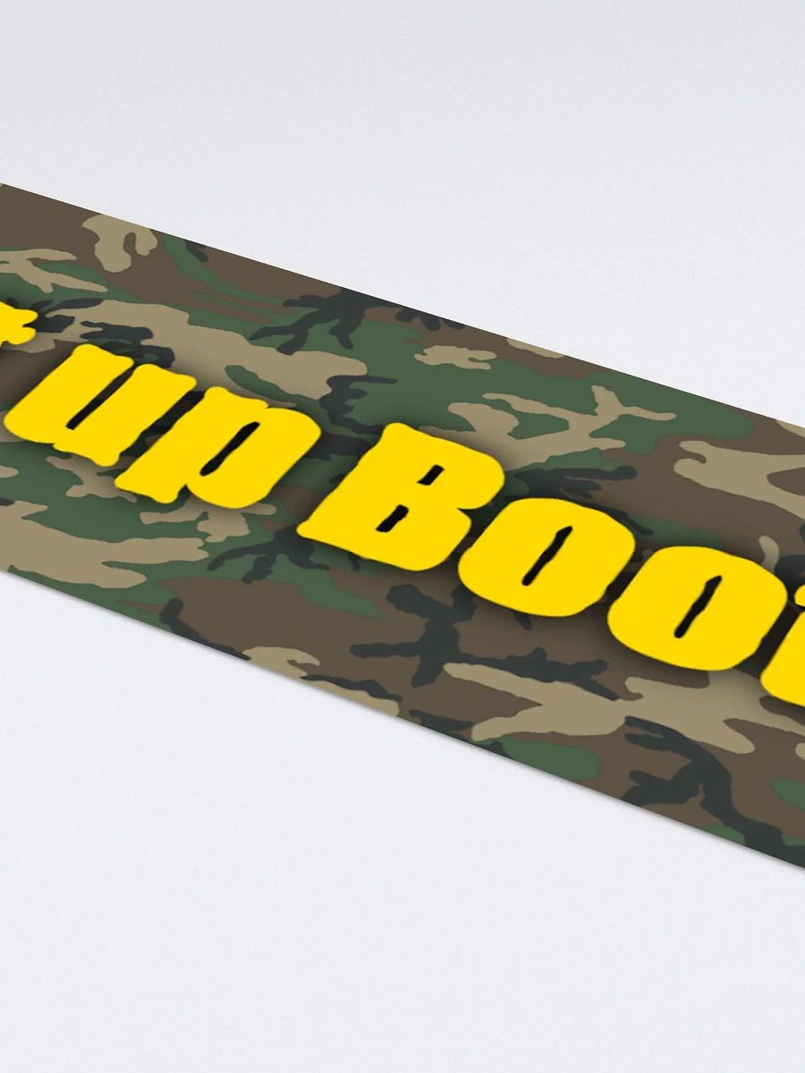 Shut up Boot Bumper Sticker product image (4)