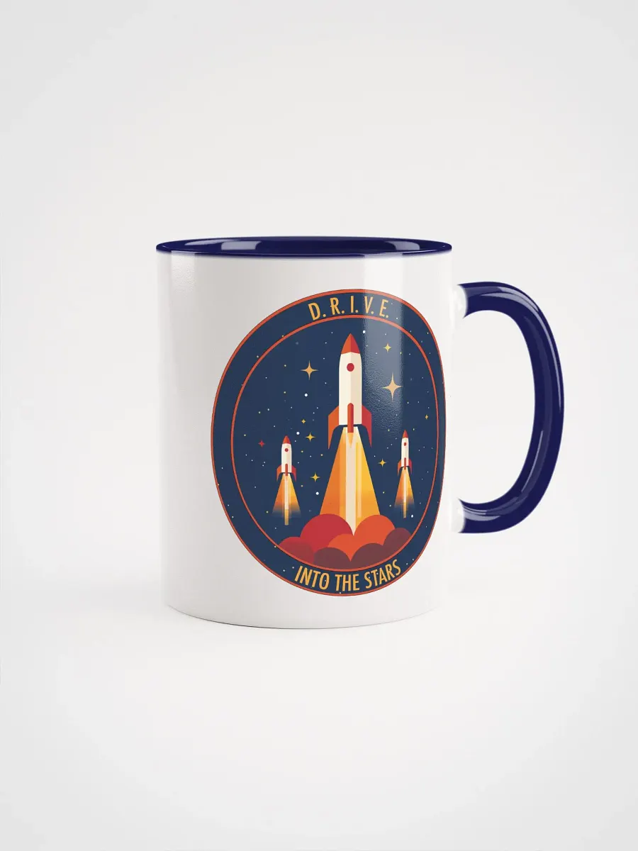 D.R.I.V.E. Coffee Mug - with Blue Handle product image (1)
