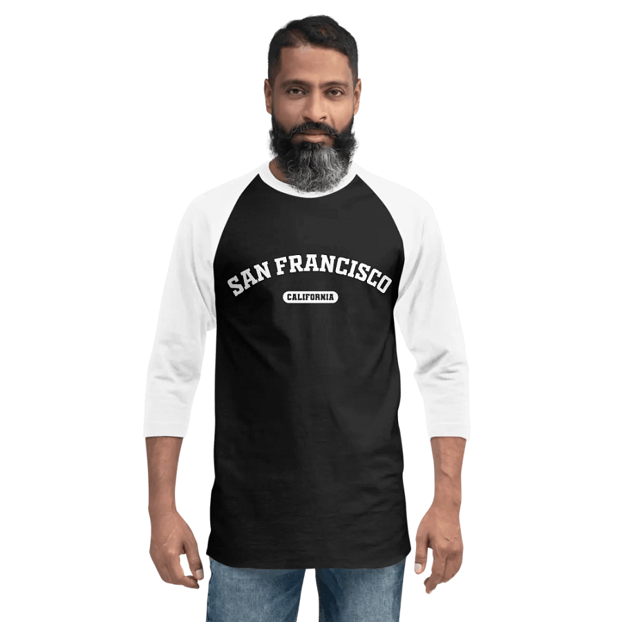 San Francisco Raglan T-Shirt product image (7)