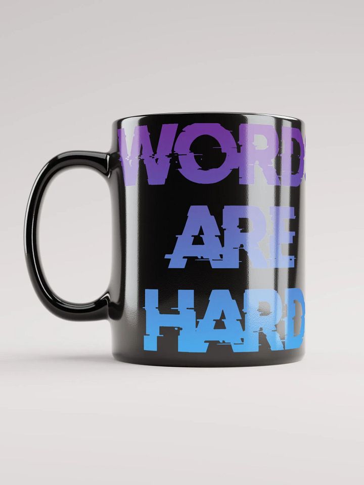 Black Words Are Hard Mug product image (1)