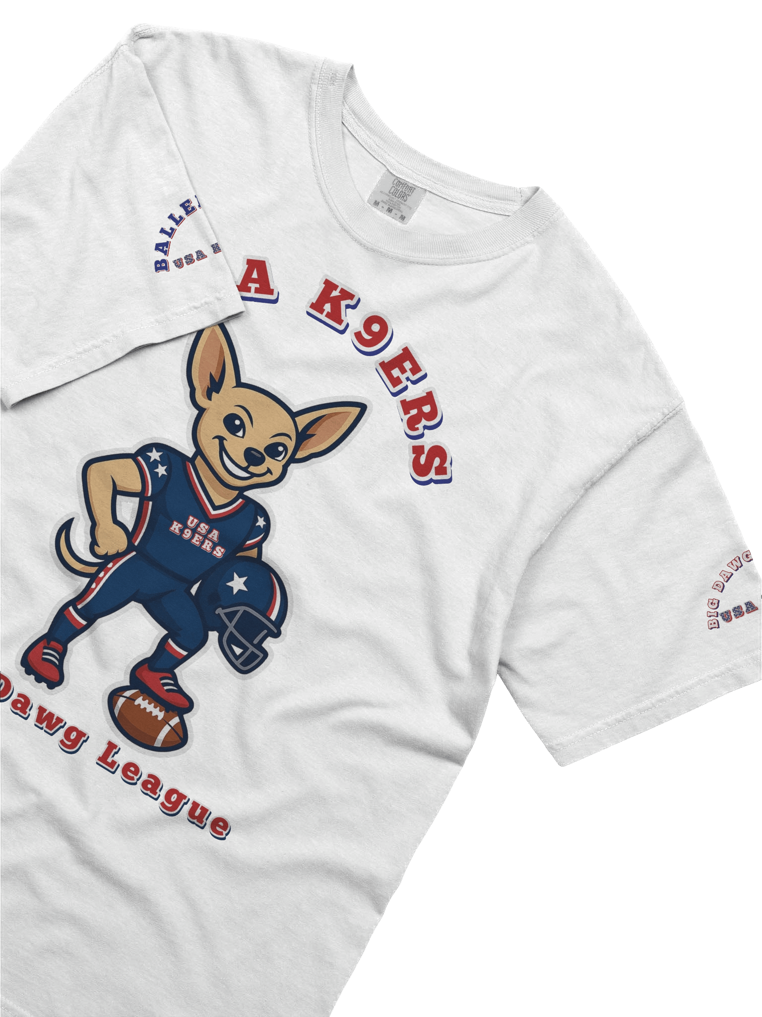 Unisex Heavyweight T-Shirt Chihuahua USA K9ERS product image (16)