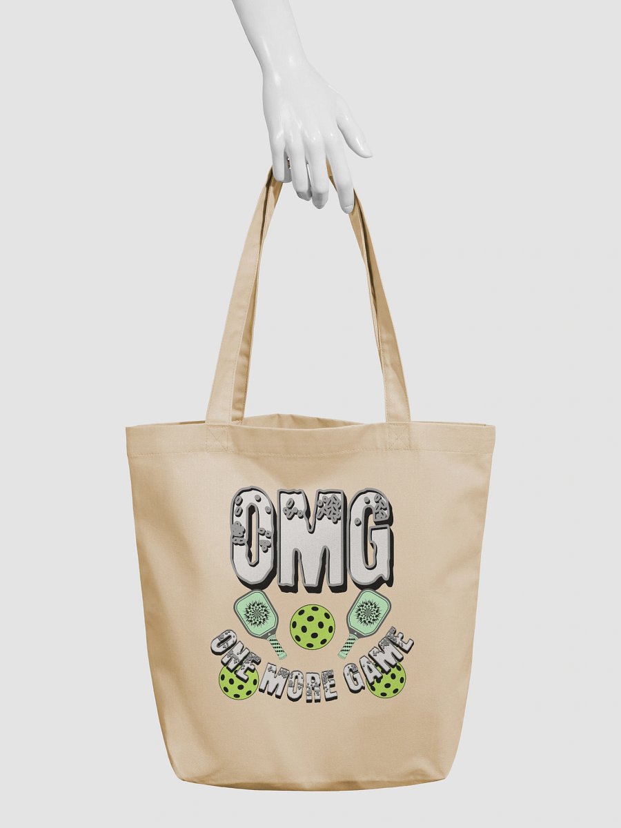OMG One More Time Pickleball Block Paradise Tote Bag product image (6)