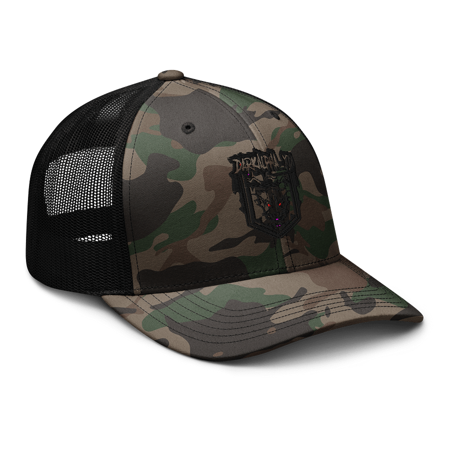 DARKALPHA CAMO TRUCKER HAT product image (8)