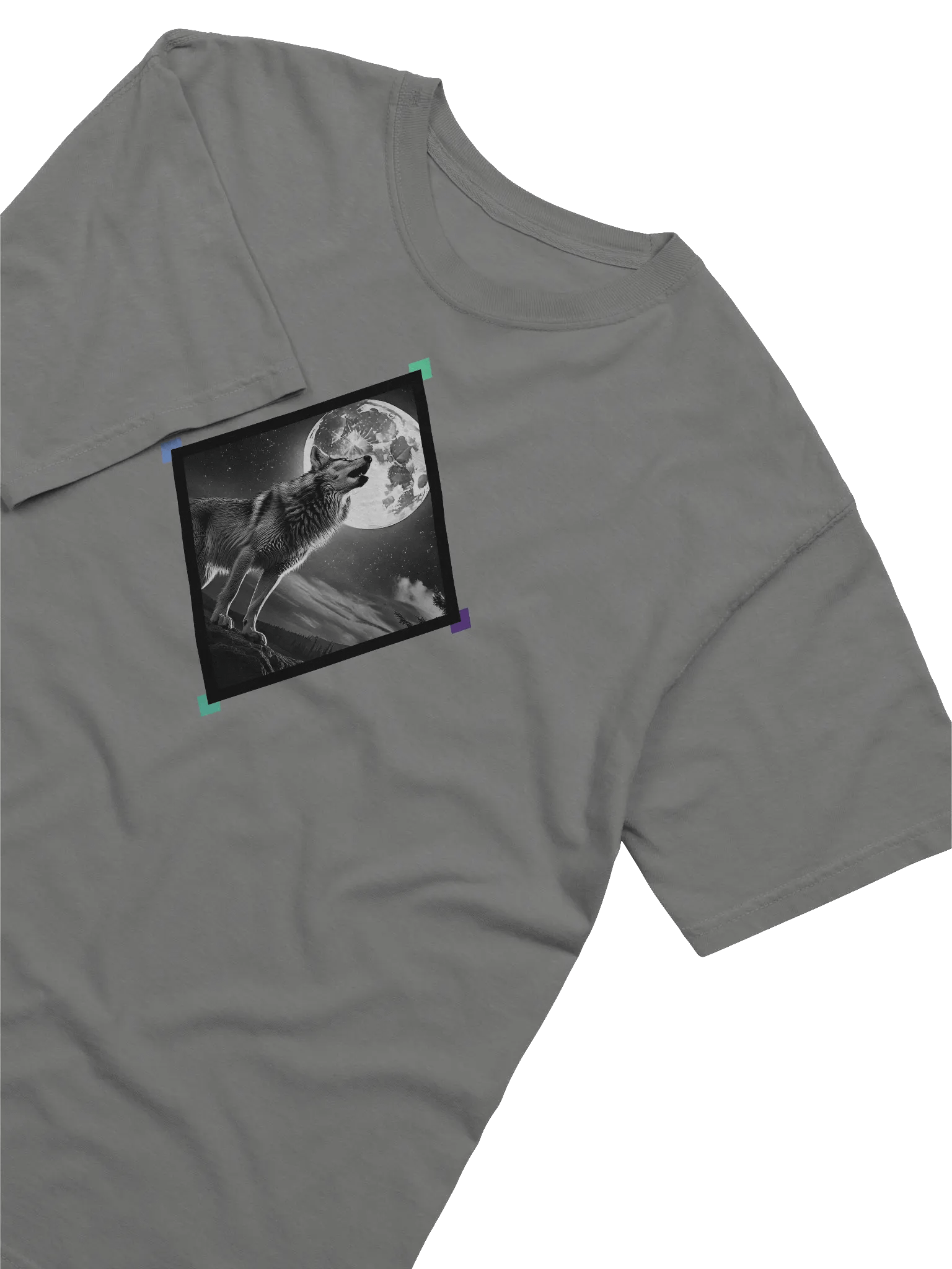 Diamond Howl | Comfort Colors Heavyweight T-Shirt product image (5)